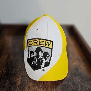 Adidas Major League Soccer "The Crew" Youth Headwear Fitted Hat Yellow/White One